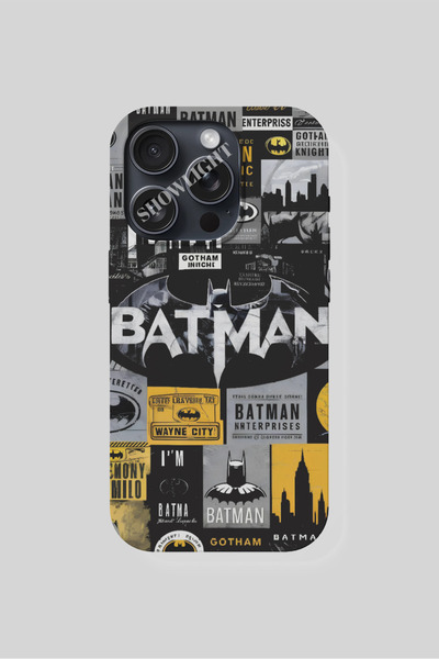 SHOWLIGHT Poco X7 Pro Uyumlu Batman Tasarımlı Premium Telefon Kılıfı