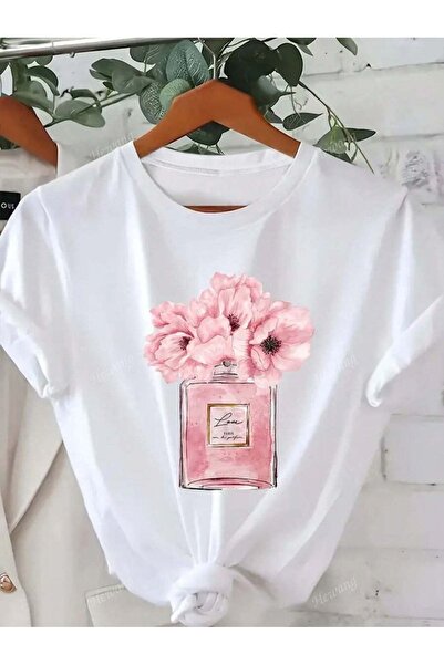 OVER HEAD Tricou oversize cu imprimeu floral pentru femei