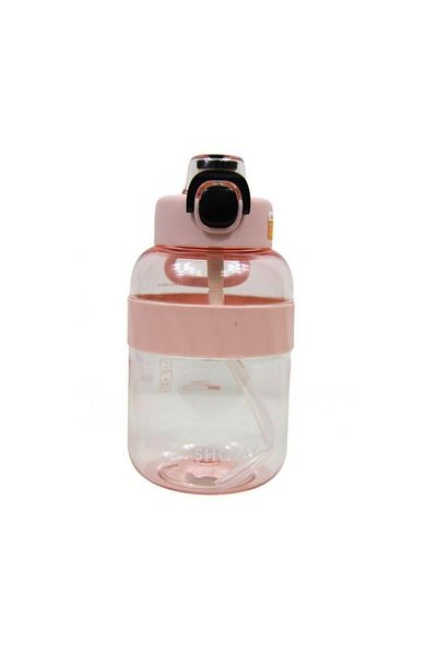 Shotay Water Bottle with Straw Tritan Pink 1000ml