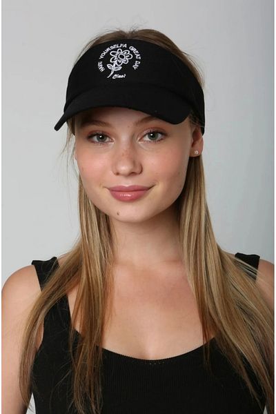 FRESCO SCARFS Unisex Tennis Visor - Βαμβακερό γείσο προστασίας από υπεριώδη ακτινοβολία, ρυθμιζόμενο καπέλο πλάτης Velcro