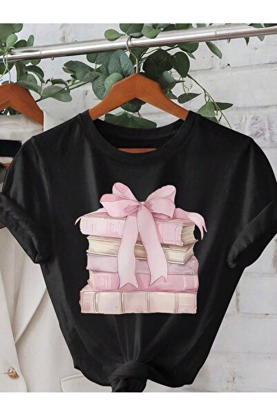 OVER HEAD Ženska traka za police na policama Štampano Oversize kroj T-shirt