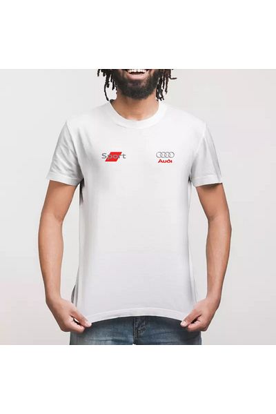 Built By Crazy Tricou unisex cu logo Audi Sport