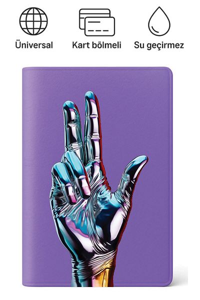 ADACASE Passport Cover Passport Holder Patterned Passport Container Waterproof Parla