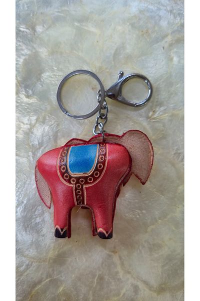 Land of Souvenir Leather Handmade Keychain