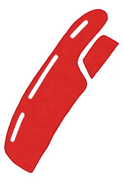 TUSBA MARKET Fiat Tipo Tempra Embroidered Red Torpedo Coated Protection Carpet Cover