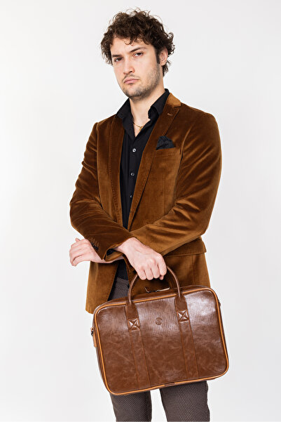 Necati Çanta Macbook Organizer Χαρτοφύλακας Laptop 13" & 14" Ταν