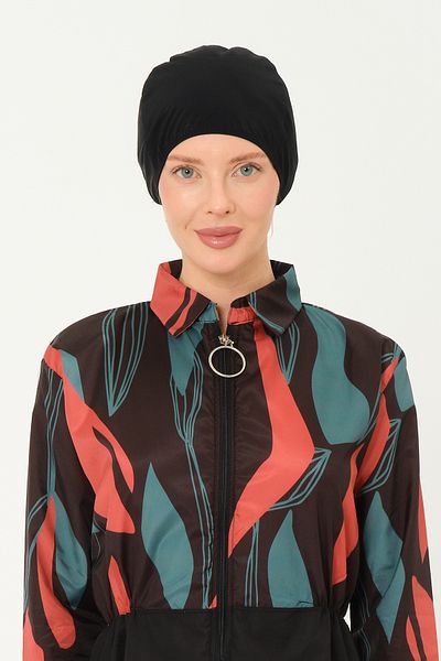 CUPSEA Costum de baie Hijab pentru damă, eșarfă și bonetă pentru piscină