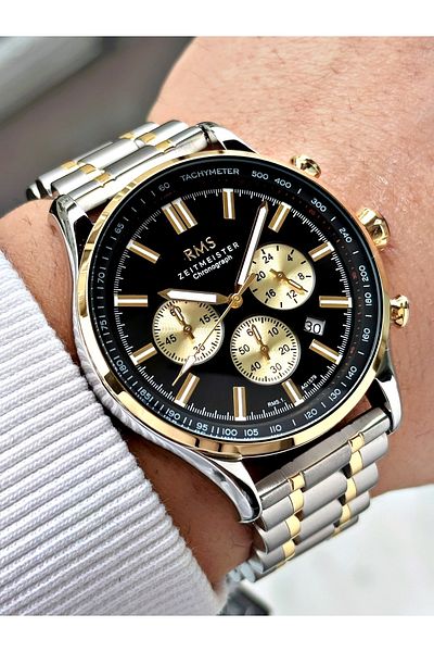 Romanson Function Steel Cord Steel Case Men's Wrist Watch with 24 Months Warranty 1579.07