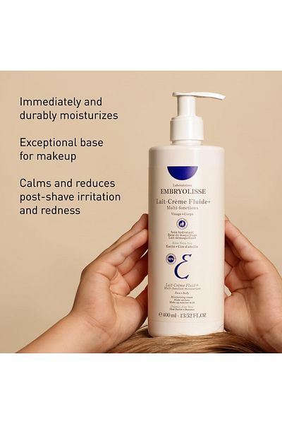 Embryolisse Embryoliss Moisturizing and Nourishing Cream for Face and Body for All Skin Types, 400 ml