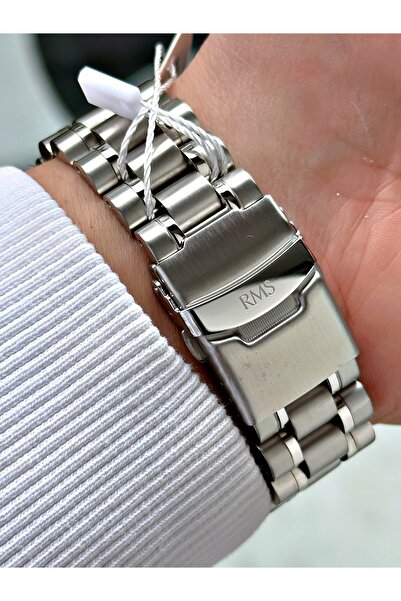 Romanson Function Silver Color Steel Cord Steel Case Men's Wristwatch with 24 Months Warranty 1579.01