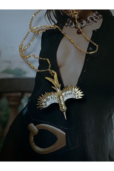 Finery by Nerrs Phoenix Necklace Brand Model (Chain Length 50cm)