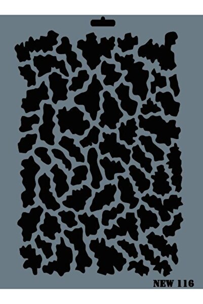 Mestore Rich New Series N-116 Stencil 35X25 cm - 9996670592949