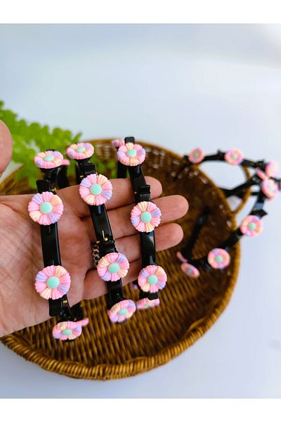 Nisankids Daisy Flower Crown Latch Crown Clamp Crown 1 Piece
