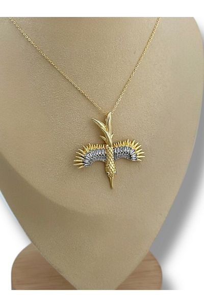 Finery by Nerrs Phoenix Necklace Brand Model (Chain Length 50cm)