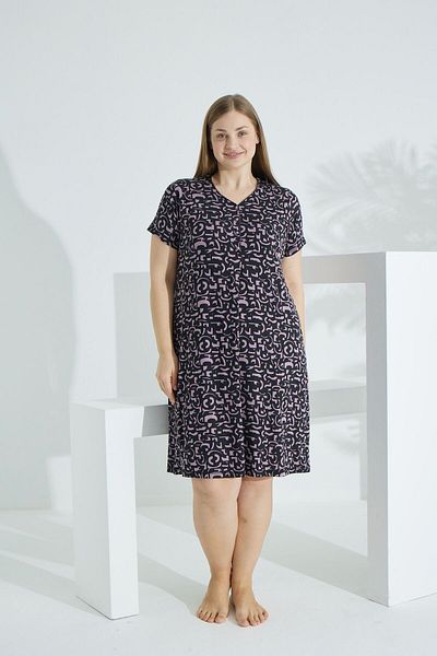 Etoile Large Size Bamboo Summer Women's Dress