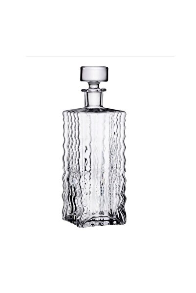 Paşabahçe El Yapım Cam Viski Şişesi 1250 Cc