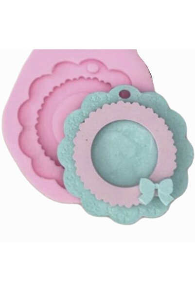 morlalem m Çiçek Süsleme Askı Çiçek Çerçeve Pano Silikon Kalıp K-1149, Kokulu...