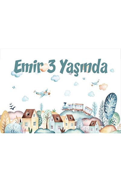 Reysa Tasarım لافتة عيد ميلاد فريق هاوسز سيتي مقاس 100×150 سم