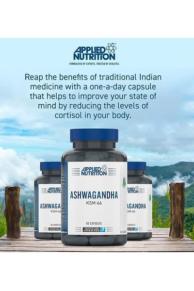 applied nutrition Ashwagandha KSM-66 60 Caps