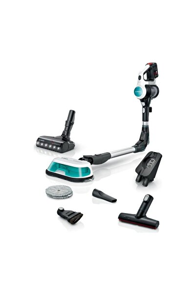 Bosch Unlimited 7 ProHygienic Aqua White I Şarjlı Dikey Süpürge I BCS71HYG1