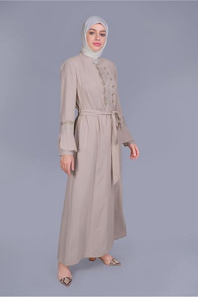 Alvina 10199 Μοντέλο Παράνυμφος με Διχτυωτό και Λεπτομέρεια Κεντήματος