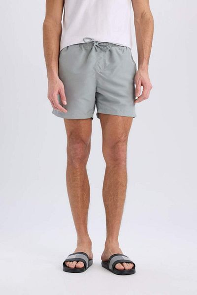 DeFacto New Season Mesh Lined Short Length Swim Shorts