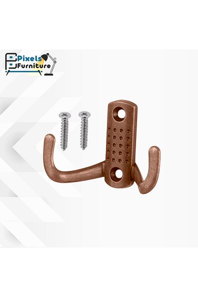 PixelsFurniture Pixel Furniture Chrome Wall Mounted Metal Clothes Hanger