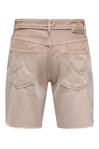 Only & Sons Jeans-Shorts ONSEDGE Mittlere Taille Gerade geschnitten Shorts