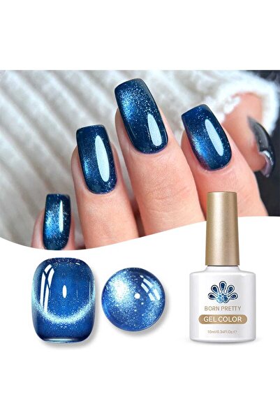 Born Pretty Galaxy Crystal Cat Magnetic Gel/Galaksi Kristali Kedi Gözü Kalıcı...