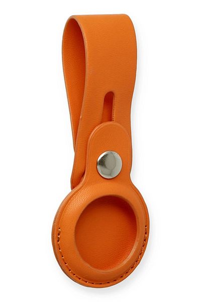 NewFace Leather Case with Strap - Orange