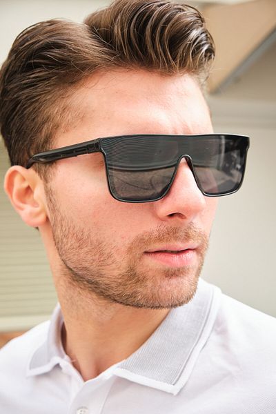 Monvago Mv23040 Block Glass Men's Sunglasses