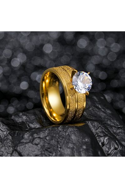 SIC MODA Elegant ring made of 4045 stainless steel