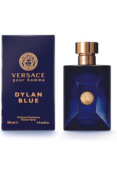 Versace Versace Dylan Blue Deodorant Spray for Men, 100 ml