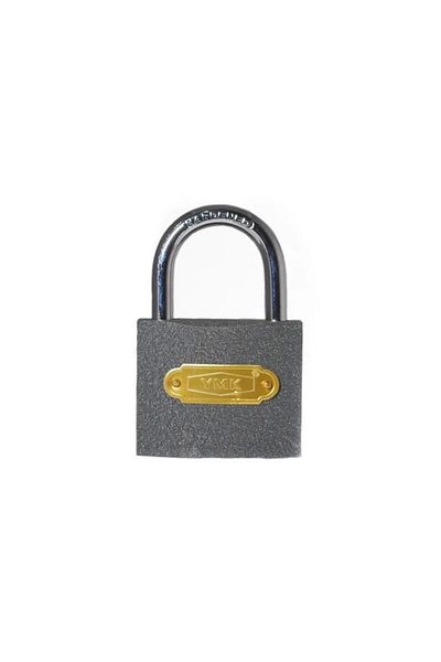 Belle Fusion Eco Gray Cast Short Hook Padlock 20mm