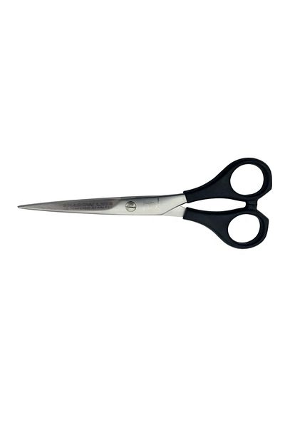 Belle Fusion 2217 M-525 Plastic Handle Herringbone Scissors No: 6 Inch / 15,24 cm - Stainless Steel