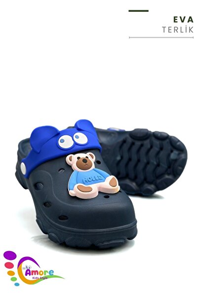 sermoda Окуляри з малюнком ведмедика Eva Дитячі пляжні капці Сабо Сині