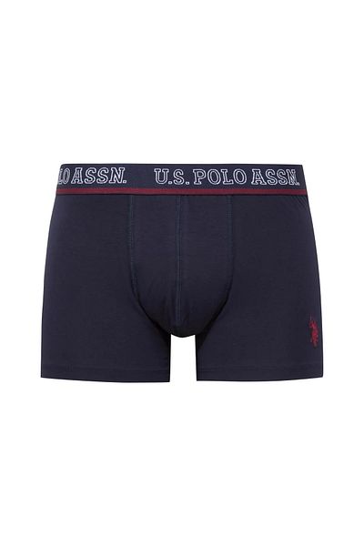 U.S. Polo Assn. 3 Pack Set, Cotton & Lycra, Burgundy & Navy Blue, Elastic