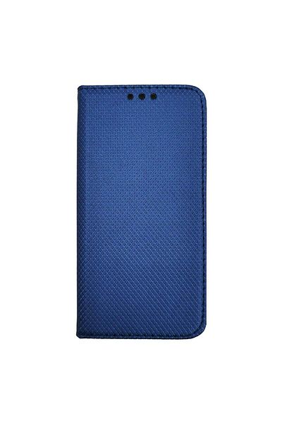 REDz Accessories Husă tip flip book compatibilă cu iPhone 12 Mini, magnetică, cu suport, portofel, rezistentă la șocuri, albastră
