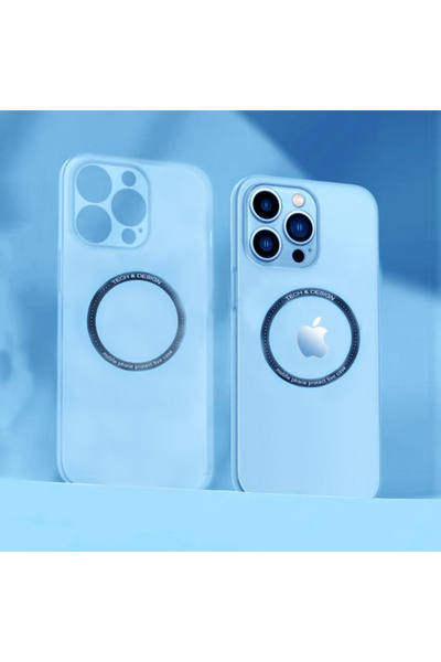 REDz Accessories Husă Magsafe ultra-subțire, compatibilă cu iPhone 12 Pro, tr...