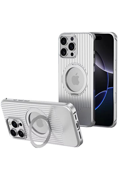 REDz Accessories Carcasă Magsafe Ring Holder, Titan Ring, compatibilă cu iPho...