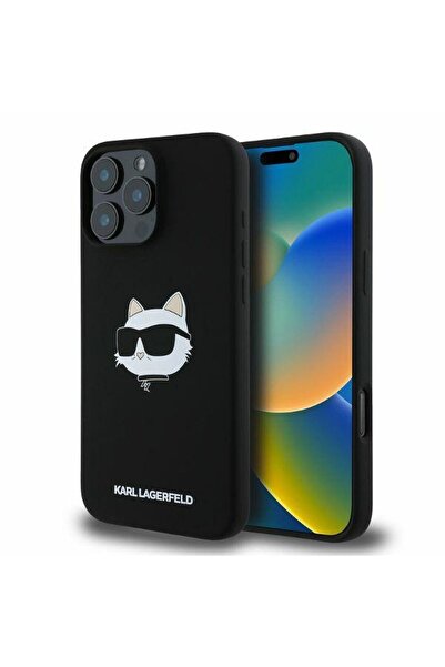 REDz Accessories Carcasă Karl Lagerfeld pentru iPhone 16 Pro Max, compatibilă...