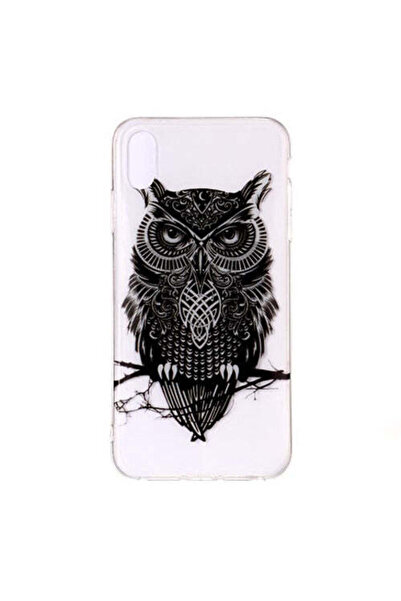 REDz Accessories Силиконов калъф, съвместим с X / XS модел Black Owl, TPU, уд...