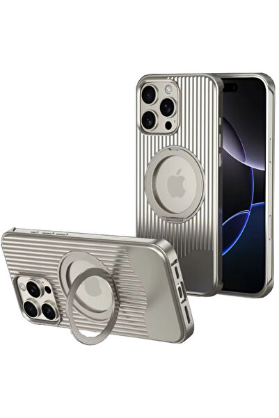 REDz Accessories Carcasă Magsafe Ring Holder, Titan Ring, Compatibilă cu iPho...