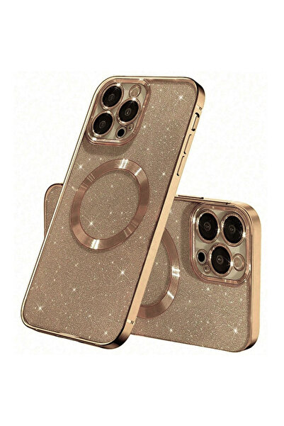 REDz Accessories Carcasă Magsafe Glitter Guard, compatibilă cu iPhone 16 Pro,...