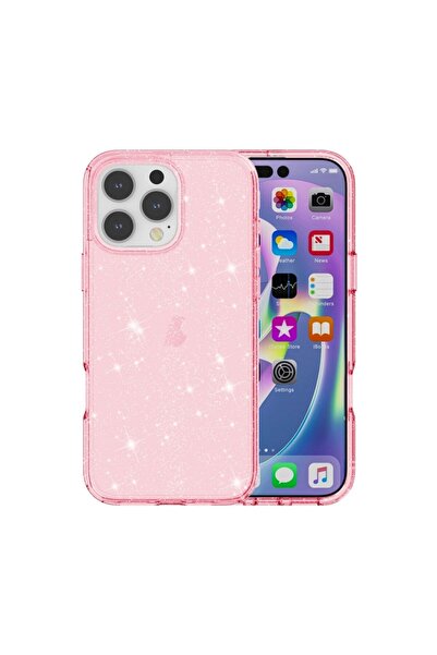 REDz Accessories Θήκη iPhone 16 Pro Max, Sparkle Armor, Glitter, Πλήρης Προστ...