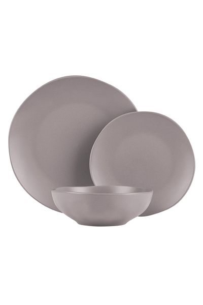 Berlinger Haus 18-piece plate set Taupe Collection Berlinger Haus BH 10023