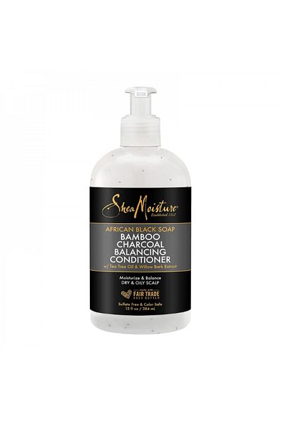 Shea Moisture Shea Moisture African Black Soap & Bamboo Charcoal Rebalancing Conditioner 384ml