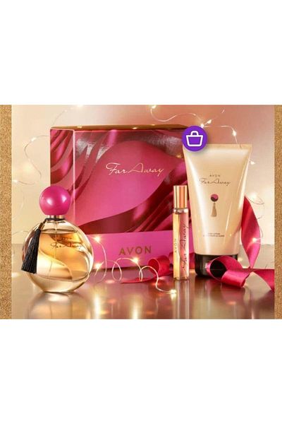 AVON Gift Set 3 Pcs Far Away For Women 50ml
