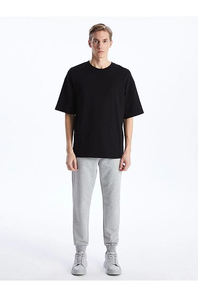 LC Waikiki Ανδρικό αθλητικό παντελόνι LCWAIKIKI Classic Grey Standard Fit