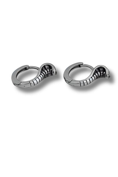 Omark Cotton Cobra Earrings